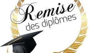 Remise des diplômes