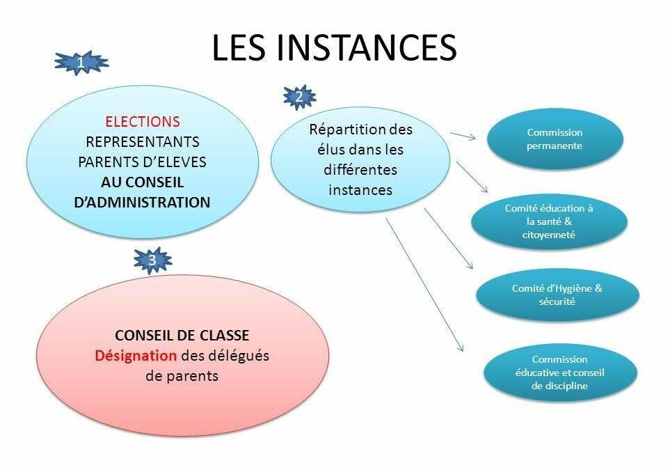 Présentation des instances du collège